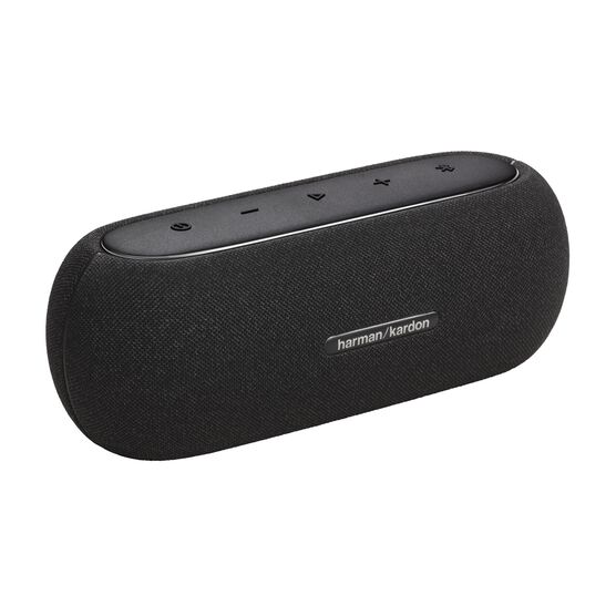 Harman Kardon Luna - Black - Elegant portable Bluetooth speaker with 12 hours of playtime - Hero